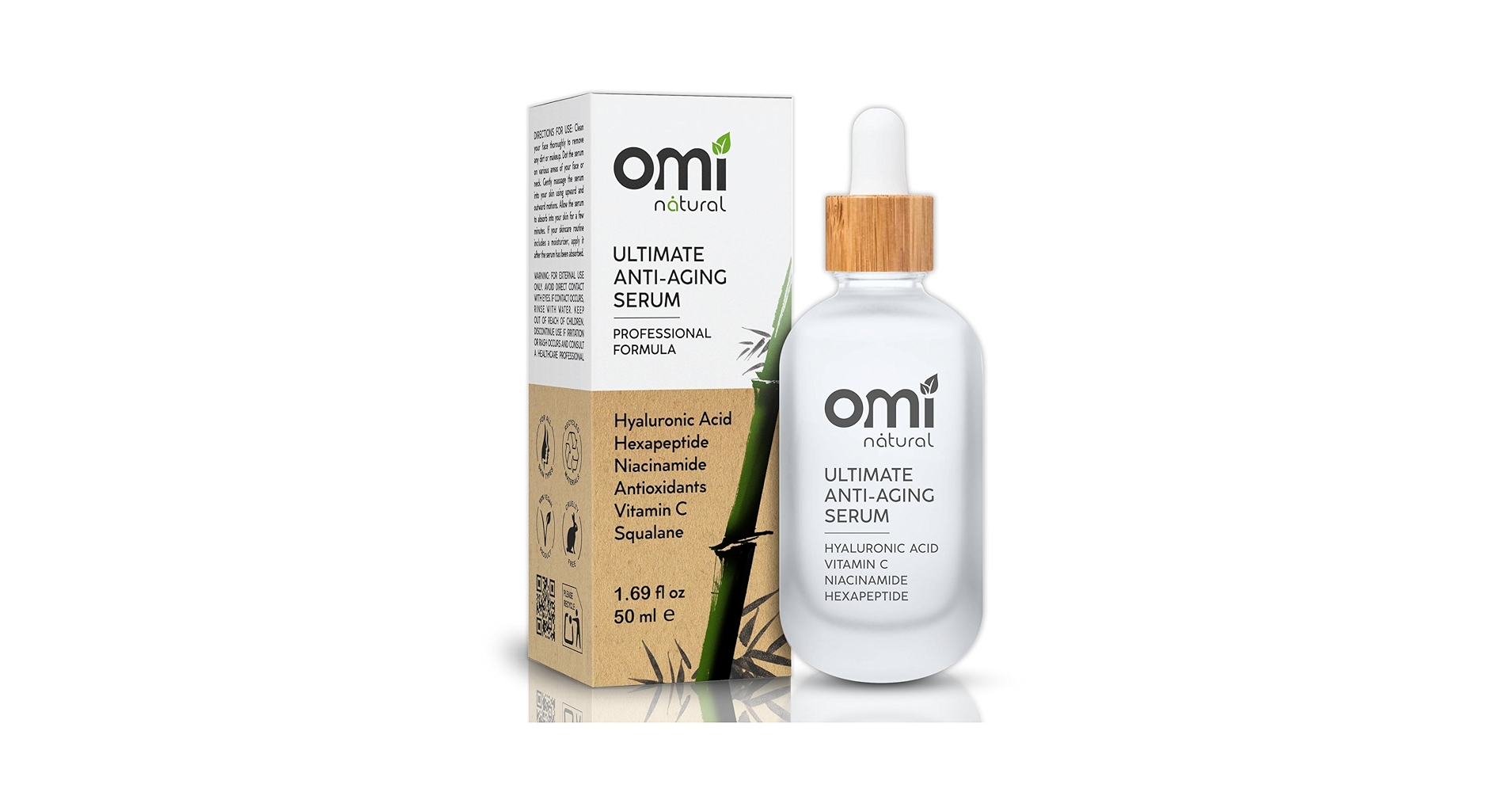 美容液 Adsorb ALL IN ONE SERUM 75g Amazon.com: OMI Natural-Total Package Serum- All-in-One
